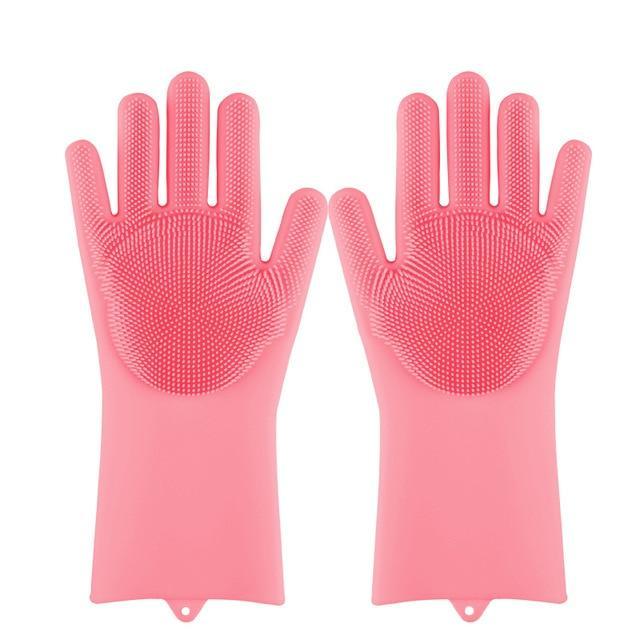 Gants de vaisselle magique en silicone